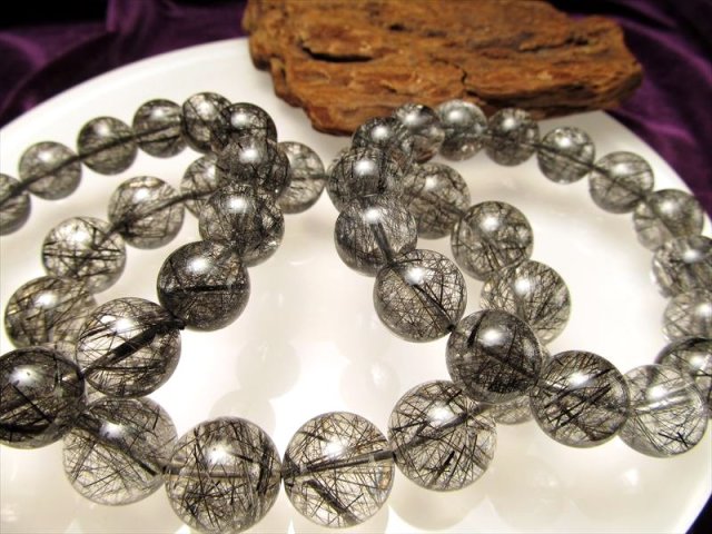 1粒売り】◇透明感抜群！◇バランス良好黒針水晶◇勝ち運ルチル◇AAA