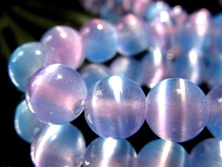 ☆一連☆抜群のキャッツアイ効果☆お買い得品質☆シルクのような繊維質