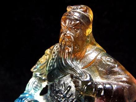 ☆商売繁盛・勝負必勝☆武神・関羽モチーフ玉璽☆威厳漂う関帝像☆伝