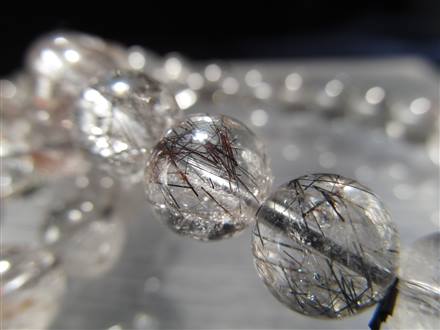 ☆激安！透明黒針☆大人気の最強勝ち運ルチル☆ガーデン入りも☆邪気