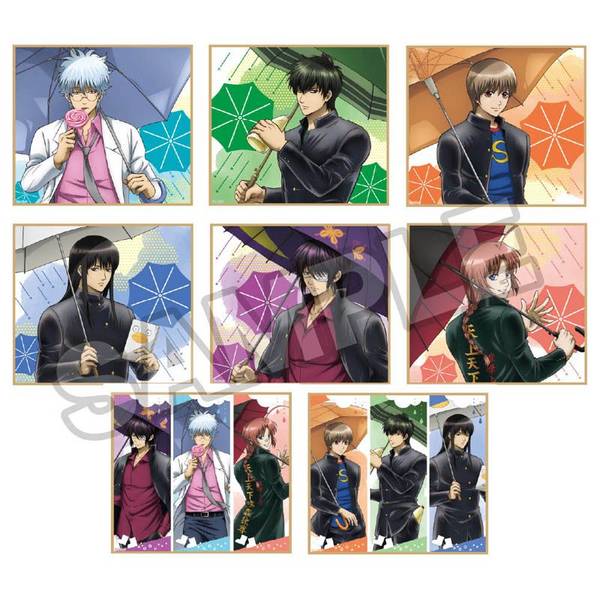 3年Z組銀八先生 梅雨 ミニ色紙 8個入BOX | 4570111249613 | ポスト