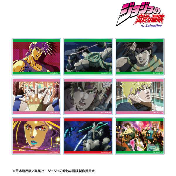 ジョジョの奇妙な冒険 戦闘潮流トレーディング場面写アクリルカード 9