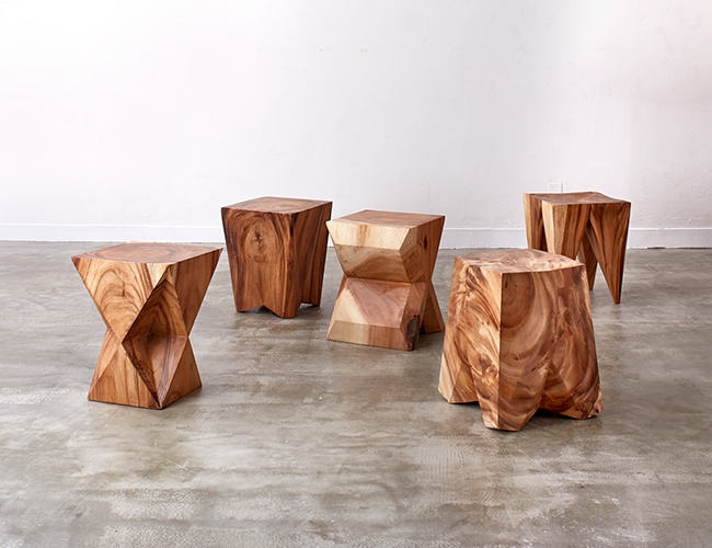 KIBIROI キビロイKRISTAL/KUARSA クアルサ 無垢家具 スツール