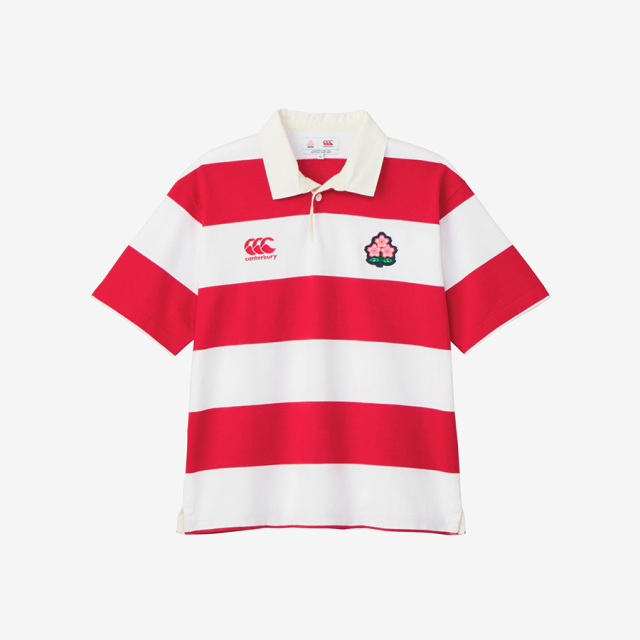 ラグビー日本代表 ジャパンショートスリーブ4インチストライプラグビー