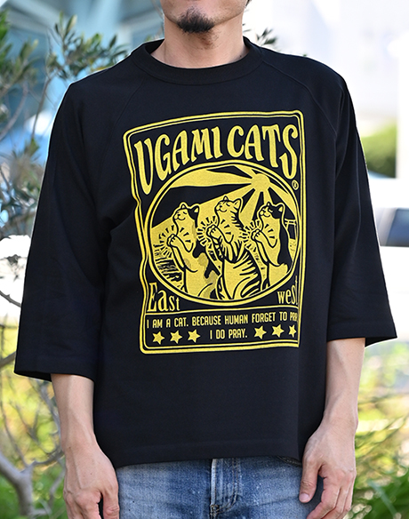 リラックスラグラン7分袖 UGAMI CAT