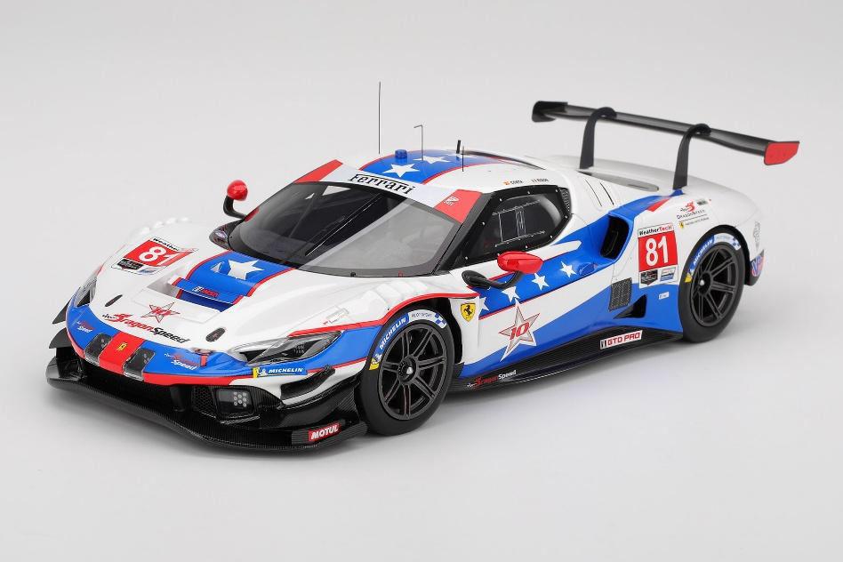 予約商品 ** BBR CS18017 1/18 Ferrari 296 GT3 IMSA Watkins Glen