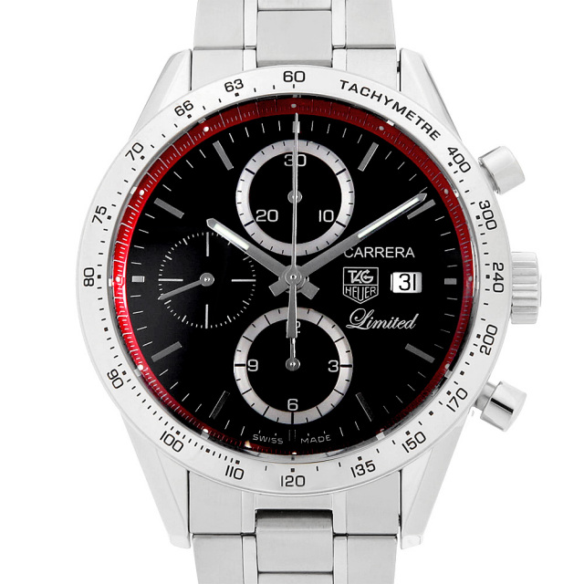 CV201D.BA0786 ブラック TAG Heuer（タグホイヤー）カレラ クロノ