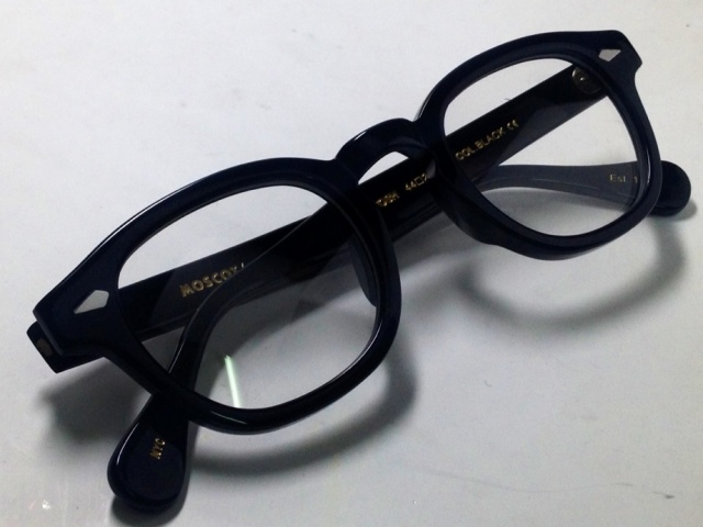 MOSCOT モスコット LEMTOSH レムトッシュ size:44 黒（ Black ）メガネ