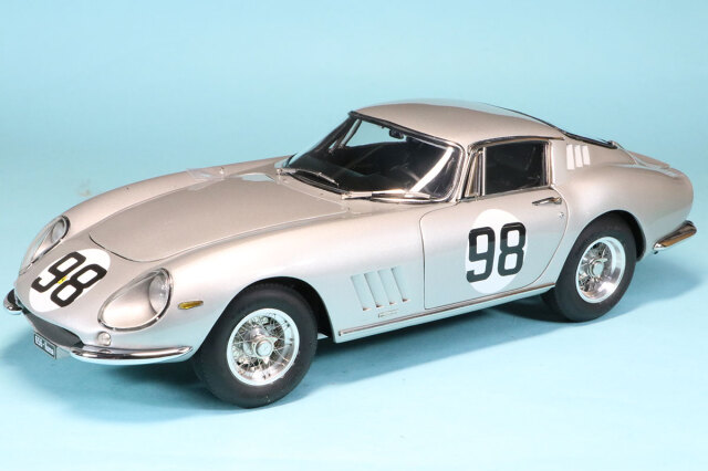 CMC 1/18 フェラーリ 275 GTB/C シルバー #98 シャーシナンバー9051