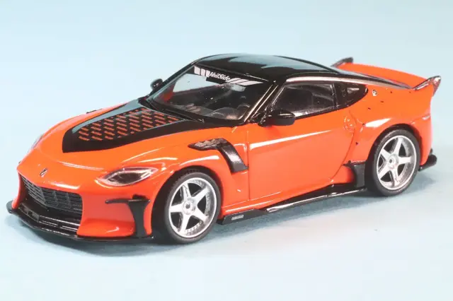 MINI-GT 1/64 ニッサン Z Veilside FFZ400 オレンジ (右ハンドル