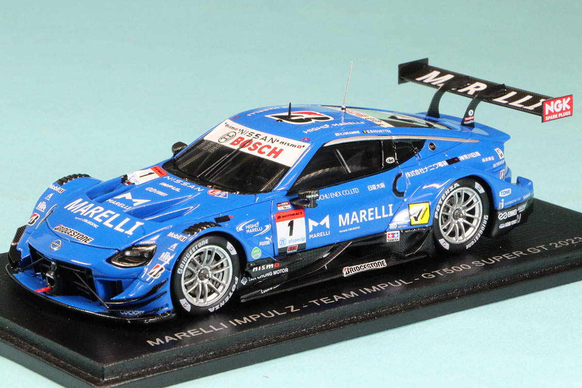 スパーク 1/43 マレリ インパル ニッサン Z スーパーGT 2023 GT500 No