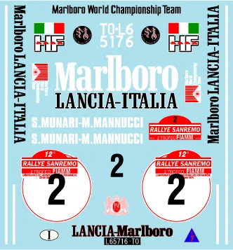 ミュージアムコレクション 1/24 ランチア ストラトス サンレモラリー