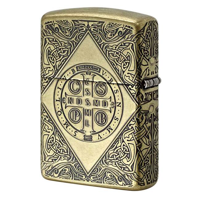 Zippo ジッポー ARMOR アーマー クロス 十字架 Cross ベネディクト