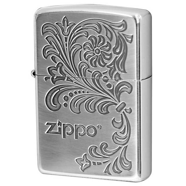 Zippo ジッポー Arabesque アラベスク 唐草 SW 唐草両面#1 メール便可