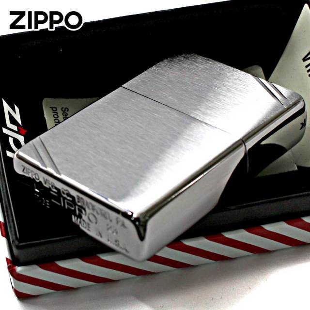Zippo ジッポー 1937レプリカ 無地 シルバー つや消し フラットトップ