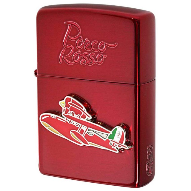 Zippo ジッポー スタジオジブリ 紅の豚 ポルコ赤2 レッド オフィシャル