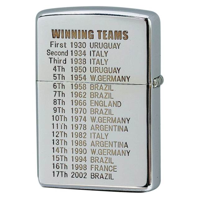 絶版/ヴィンテージ Zippo ジッポー 中古 2005年製造2006年ドイツFIFA