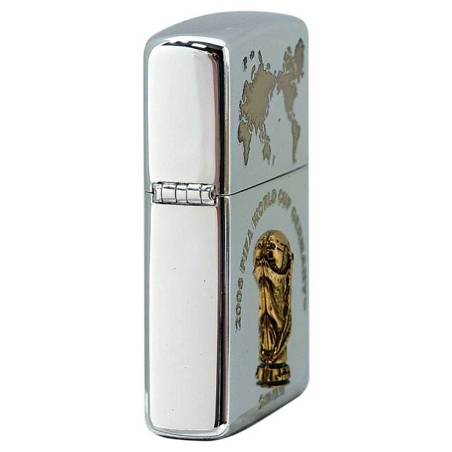絶版/ヴィンテージ Zippo ジッポー 中古 2005年製造2006年ドイツFIFA