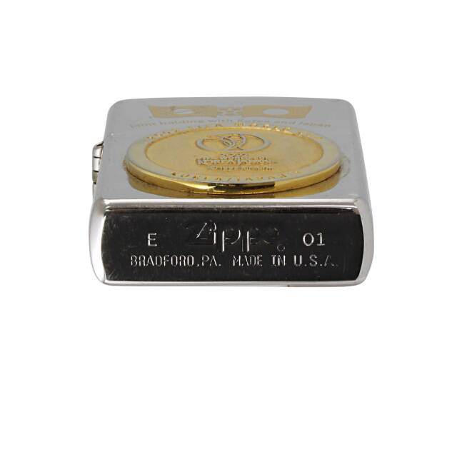 絶版/ヴィンテージ Zippo ジッポー 中古 2001年製造限定品 2002 FIFA