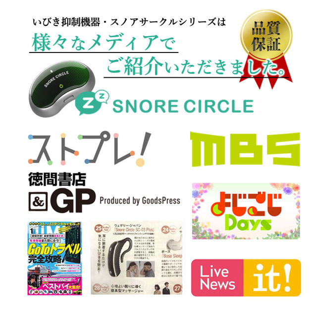 あごに貼るだけ いびき防止グッズ Snorecircle pro スノアサークル