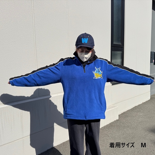 WKフリースハーフジップジャケット