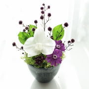 プリザーブドフラワー,和風