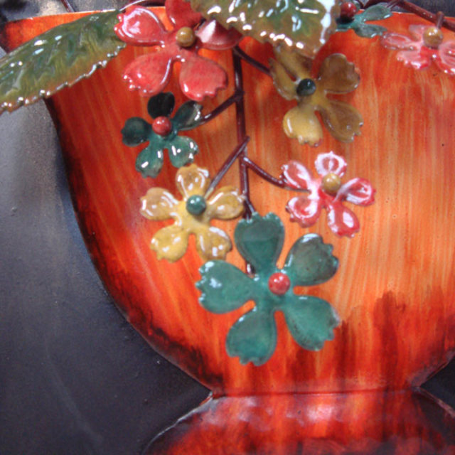 立体オブジェ ウォールアート オレンジ2｜おしゃれインテリア通販 Y