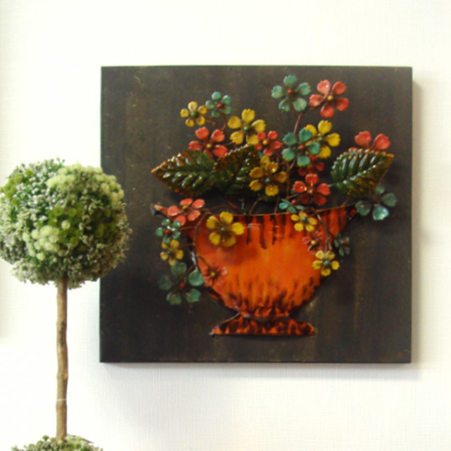 立体オブジェ ウォールアート オレンジ2｜おしゃれインテリア通販 Y