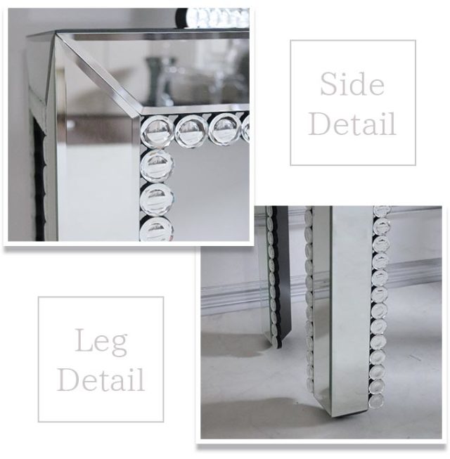 ミラーコンソールテーブル 幅101cm｜おしゃれインテリア 家具通販 Y