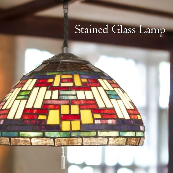 ステンドガラスランプ ペンダントライト エヴァ｜おしゃれインテリア