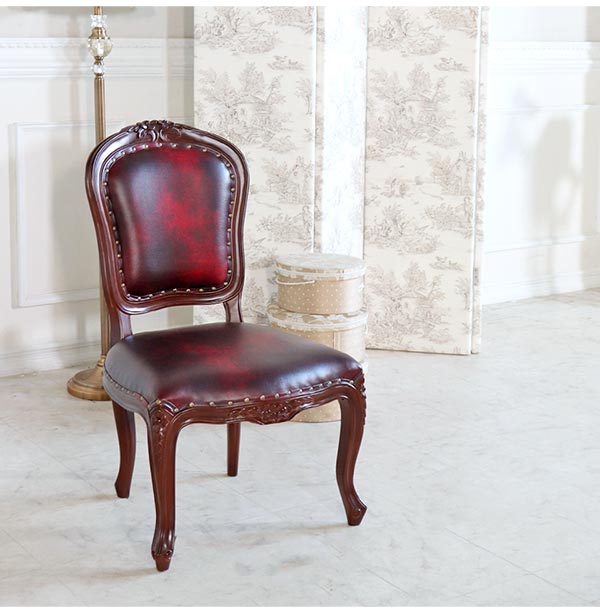 革張りダイニングチェア ワイン Famille ファミーユ｜おしゃれ