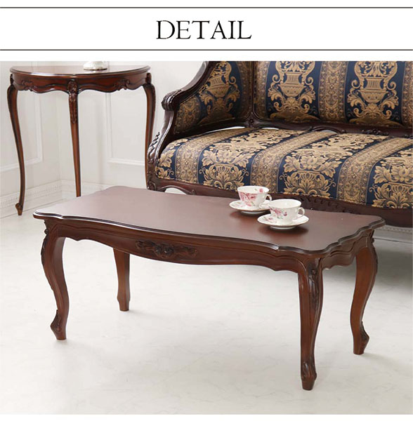 センターテーブル 105cm ローテーブル テーブル 輸入家具 木製