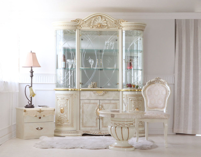 高級イタリア家具 レオナルド(REONARD) サイドボードキャビネット