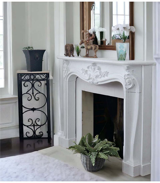 アンティーク調 フレンチ マントルピースコンソール｜Y-KAGU(輸入家具