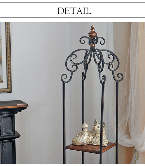 アンティーク調 ディスプレイラック2点セット ｜Y-KAGU(輸入家具屋さん