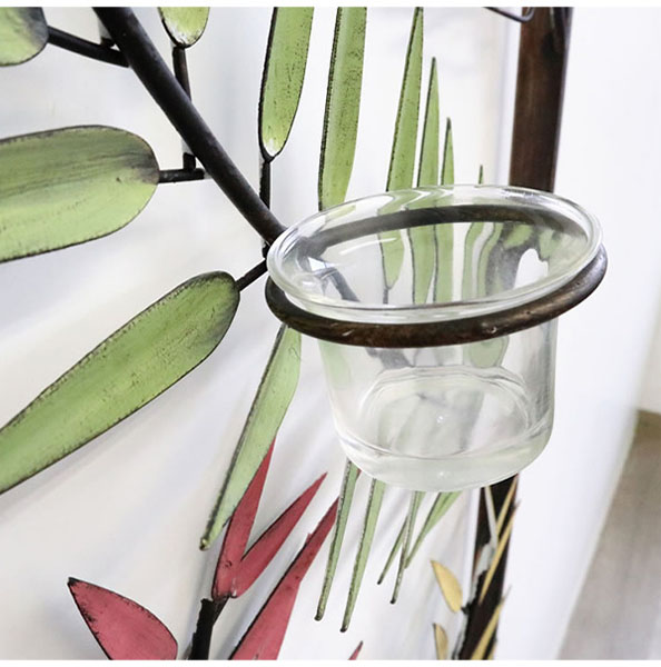 壁面をおしゃれに演出 アンティーク調 ウォールキャンドルホルダー