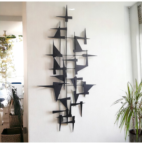 壁面をおしゃれに演出 ウォールアートパネル モダントライアングル
