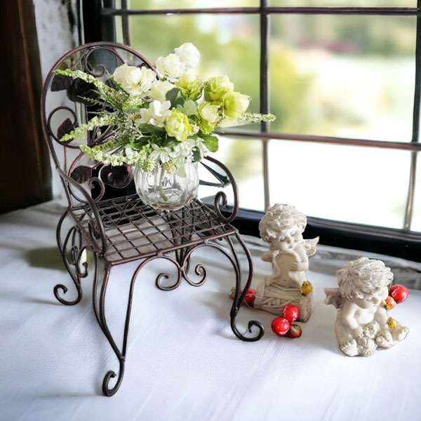 おしゃれなガーデニングファニチャー ヨーロピアン調 フラワースタンド