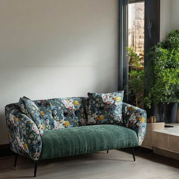 リゾートスタイル ボタニカルソファ2P（二人掛け）｜Y-KAGU(輸入家具屋