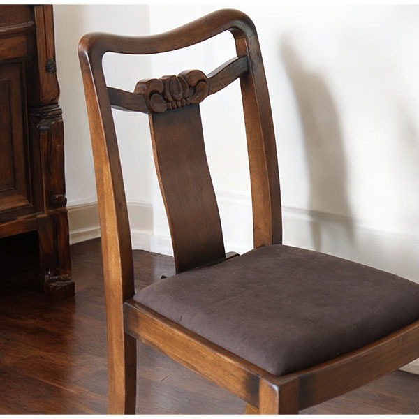 アンティークリプロダクト ダイニングチェア（プリンス・布張り