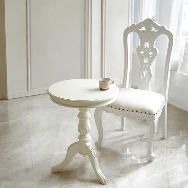 Y-KAGUオリジナル サイドテーブル（コーヒーテーブル）φ500（ホワイト