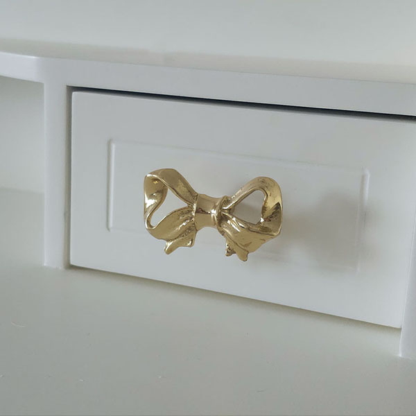 ココリボン ドレッサーセット ホワイト｜おしゃれ家具通販【輸入家具屋