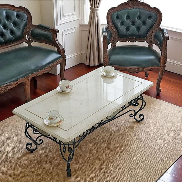 遂に復活！】 Y-KAGUオリジナル 天然大理石使用 センターテーブル 幅