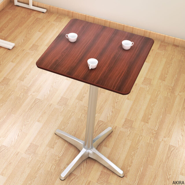 ハイカフェテーブル カフェテーブル アジャスター付き 直径60cm 高さ