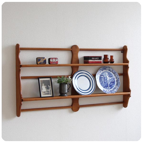 イギリス アンティーク アーコール社 ERCOL プレートラック/ウォール