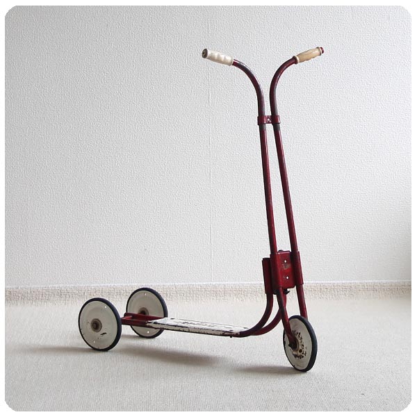 イギリス アンティーク Triang社 キックボード/三輪車/遊具/店舗什器