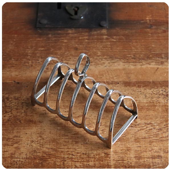 イギリス アンティーク トーストラック/シルバープレート/銀メッキ