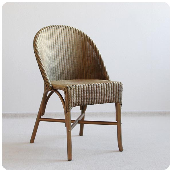 イギリス アンティーク ペイントロイドルームチェア/LLOYD LOOM/英国製