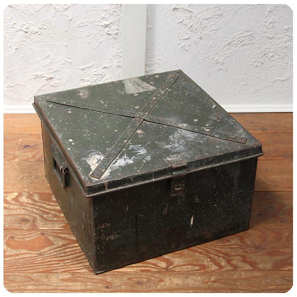 イギリス アンティーク ミリタリーボックス 弾薬箱 WSM 1942 K-469
