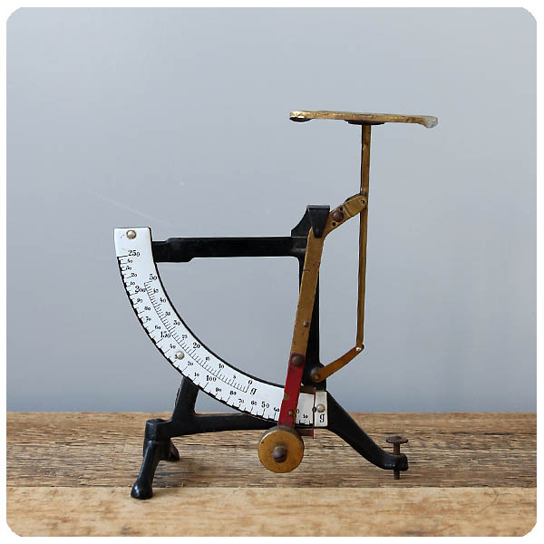 ドイツ アンティーク レタースケール 量り ポスタルスケール